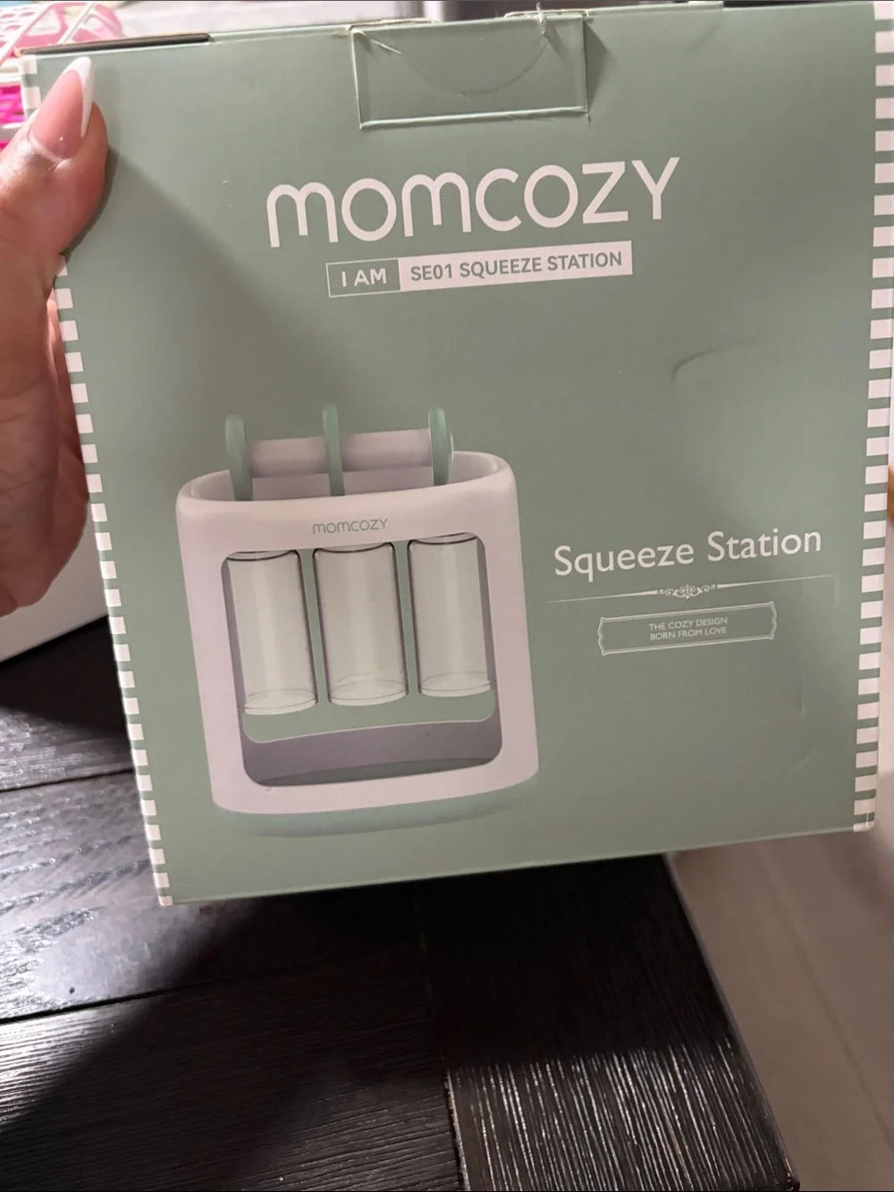 Momcozy Green Squeeze Station Popsicle Maker